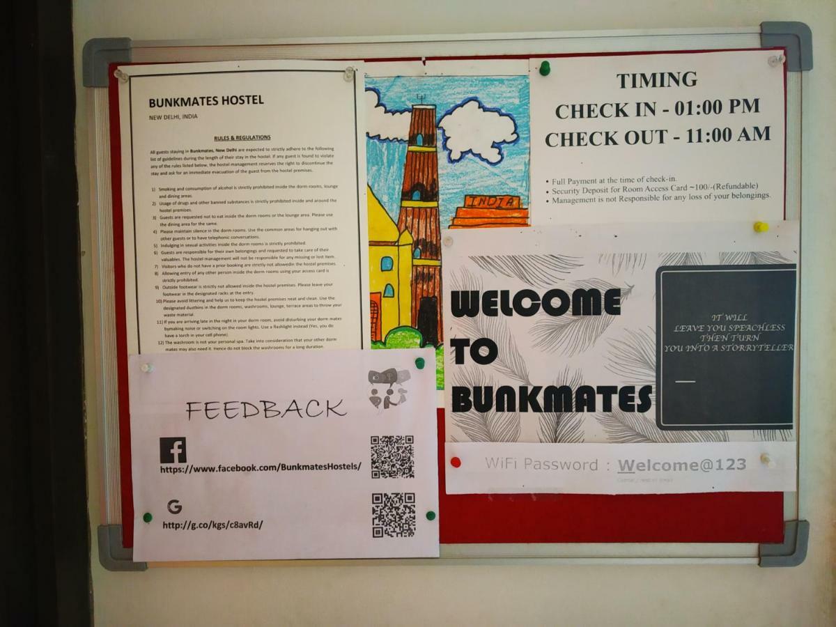 Ostello Bunkmates Nuova Delhi Esterno foto